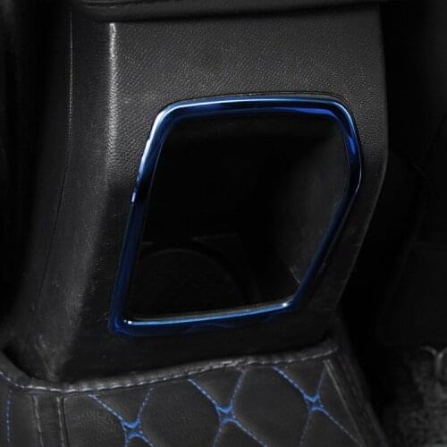 1pc for Peugeot 308 2016-2019 Back row Storage box Decorative frame