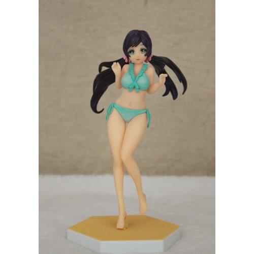 16.5CM Japan Anime Love Live! Tojo Nozomi Swimsuit Brinquedos Sexy Anime Figure Juguetes PVC Action Figure Collectible Model