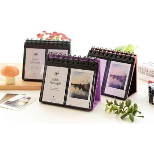 68 Pockets Mini Instant Photo Calendar Album DIY Picture Paper Sheet Fujifilm Instax Mini Film 8 7s 25 50s 90 Camera Accessories