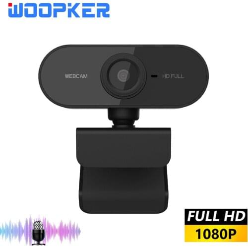 Full HD Webcam PC Camera 1080P with Microphone for Youtube Online Meeting Chat USB Web Cam Plug and Play Computer Cameras
