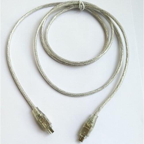 Original Used 150cm i.Link s400 FireWire IEEE 1394 4Pin to 4Pin Data Sync Extension Cable For DV Camera TO NoteBook