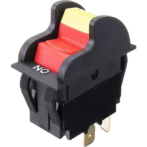 KEDU HY7 Electric Lock Key Switches for Bread Machine 20A/12A 125V/250VAC 4Pins Single Throw Bipolar 02A1814