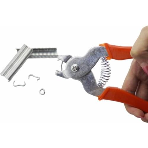 Animal cages Group cage clamp Rabbit Chicken Fox Pigeon Quail Mink Cage M nail C nails Cages installed San nail pliers