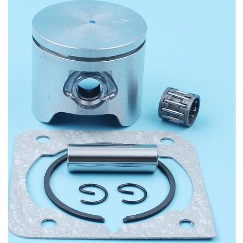 44mm Piston Pin Ring Needle Bearing Cylinder Gasket Kit For Husqvarna 350 351 2150 CS2150 CS2145 Chainsaw 503899671,503899603