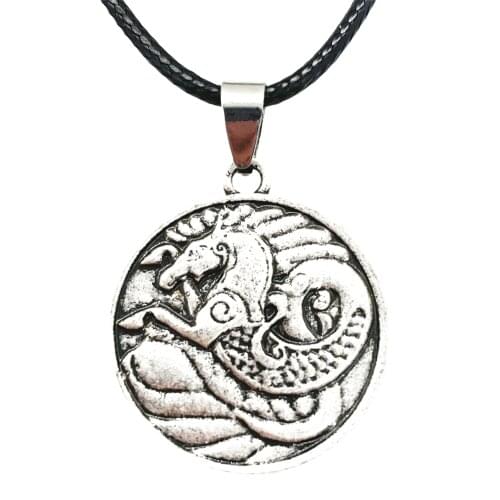 Nostalgia Animal Seahorse Amulet Necklaces Pendants Spiritual Wicca Tribal Gothic Jewelry
