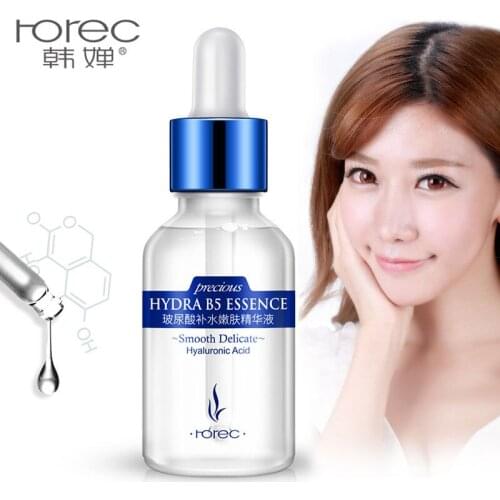 ROREC Hyaluronic Acid Face Serum Facial Whitening Anti-Wrinkle Repair Liquid Face Care Acne Scar Removal Shrink Pores Cream 15ml