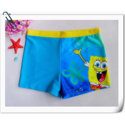 3-10 Years Baby Boy Swim Trunks Blue Children Swimming Trunk Swimwear Boy Swim suit Toddler Beach Trunks Beach Shorts RT46