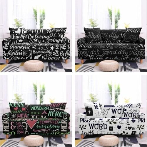 Seamless Pattern Printing Elastic Stretch Couch Cover Sectional Sofa Sofa Cover For Living Room 2020 New Fashion Modern Sofa Bed