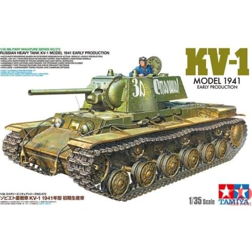 TAMIYA 35372 1/35 SCALE KV-1 MODEL 1941 EARLY PRODUCTION