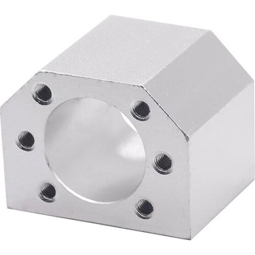 Aluminium Alloy ballscrew nut housing SFU2005 2010 ball screw SFU1605 SFU1610 SFU1204 ball screw SFU2505 2510 bracker holder