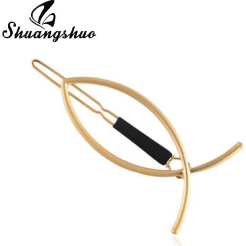 Shuangshuo Trending Styles Round Tiara Wedding Hair Accessories Fish Shape Hair Pins Hair Clip Bridal Hair Accessories for Women