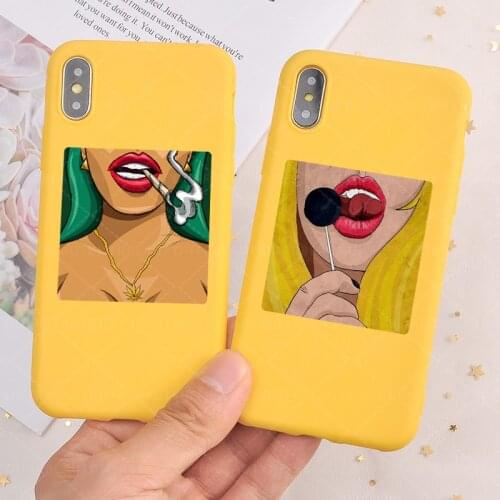 Vintage Phone Case Coque For iPhone 11 Pro Max XR 6 6S Plus X 5 SE Plus Case Funny Painting Soft Phone Cover For iPhone 8 7 Plus