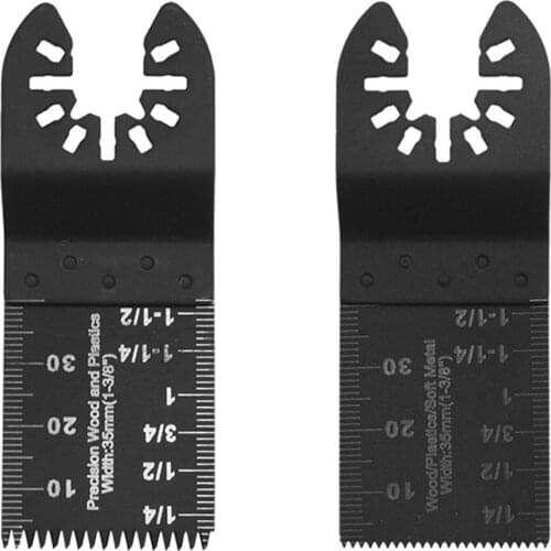 50PCS 35mm Multi-Function Bi-metal Precision Saw Blade Oscillating Multitool for Renovator Power Cutting Multimaster Tools