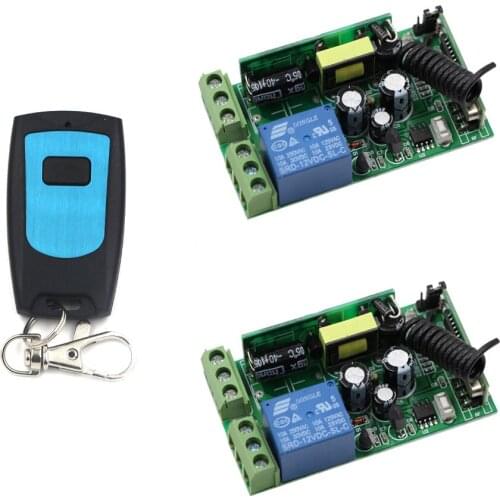 AC 85-250V 110V 220V 1CH RF Wireless Remote Control Switch learning code Relay Working Way Can adjustable Model