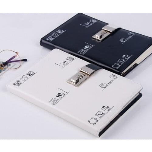Lock Diary Password Book Business Notepad Constellation Notebook Pupil Password Book Cute Cartoon