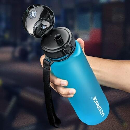 New 1000ml Sports Water Bottle BPA Free Portable Leak-proof Shaker bottle Plastic Drinkware Outdoor Tour Gym Shipping items