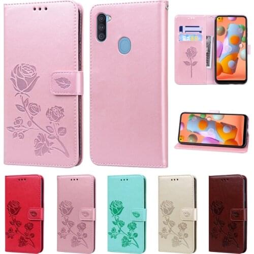 On For Samsung Galaxy A11 Case Cover for Samsung A11 A115F Case Leather Flip Wallet Phone Case sFor Samsung Galaxy A 11 Coque
