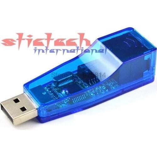 By dhl or ems 100 pieces brand new USB Network Adapter Lan RJ45 Card 10/100Mbps Ethernet