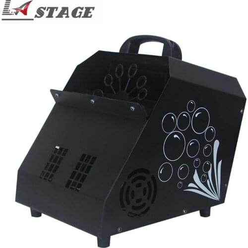 Black Metal Hot Selling Remote Control Disco Wedding Mini Party Bubble Machine