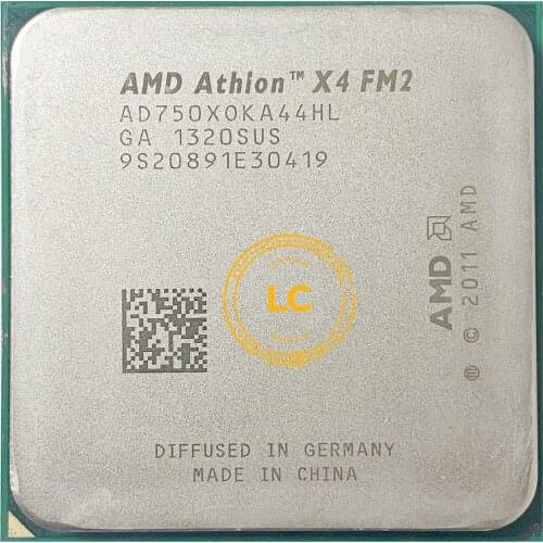 AMD Athlon II X4 750X 750 3.7G 65W AD750XOKA44HL Quad-Core CPU Socket FM2