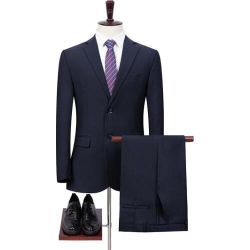 Formal Suits Mens Dress Grooms Suit Men Wedding tuxedo Business suits man フォーマルウェア fit Offices Classic Male Blazer 90kg 100