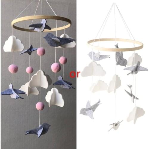 Baby Rattle Mobile Toys Crib Toy Bed Hanging Newborn Wind Chimes Bell Nordic Kids Room Decoration Photography Props