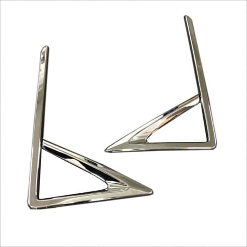 For Toyota Noah Voxy 2017 2018 ABS Chrome Front Foglight Cover Trims Chrome Decoration Head Fog Lamp Bezel Protector