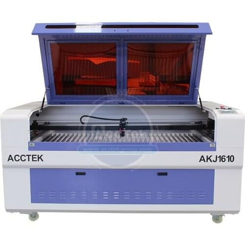 Hot Sale 1610 80w Wood Plexiglass Acrylic Laser Engraving Machine/co2 Laser Engraving Cutting Machine Akj1610