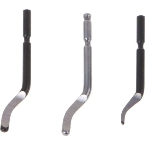 10 PCS Rapid Steel Rotary Blade BS1010 BS1018 BK3010 Blade Plastic Copper Aluminum Corner Crack Deburring Trimming processing To