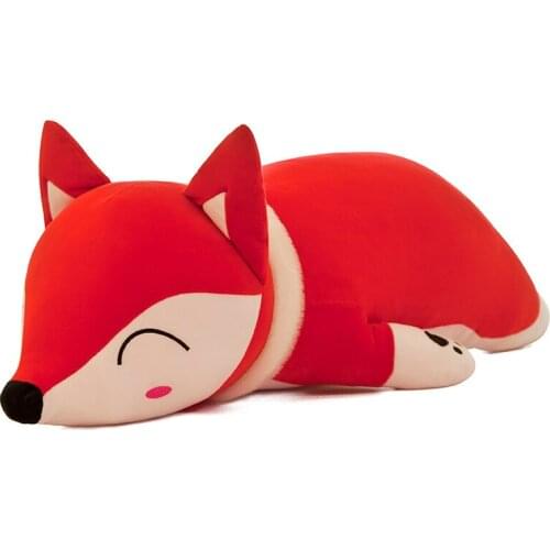 35-90cm Kawaii Doll Stuffed Animals & Plush Toy for Girl Children Boys Toys Plush Pillow Fox Stuffed forest Animal Soft Toy Doll