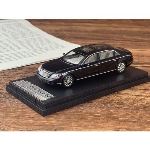 Stance Hunters 1/64 Scale May_ba*ch 62 Black Diecast Car Model Toy Collection