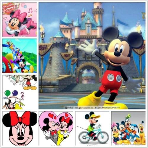 Disney Mickey Mouse and Donald Duck Full Diamond Painting Mosaic Painting Cross Stitch Kits Embroidery Handmade Gift Home Decor