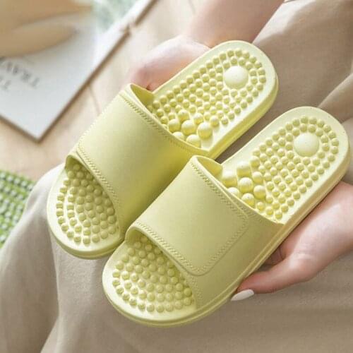 Non-slip Massage Slippers Women Indoor Slides EVA Home Slippers for Bathing Men Massage House Shoes Waterproof Sandals Bathroom