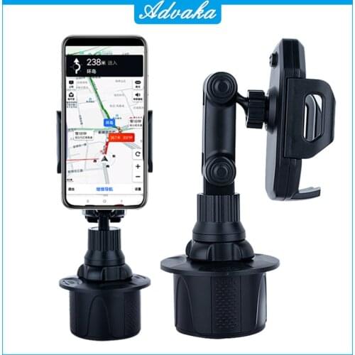 New Long Arm Vertical Gravity Car Mobile Phone HolderStand Universal Dashboard Clip Support Accessories