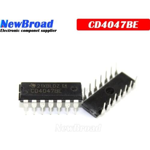 10PCS CD4047BE DIP14 CD4047 DIP 4047BE new and original IC