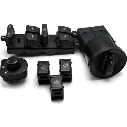 Free shipping Window Switch headlight switch for VW volkswagen 99-04 Bora Golf Jetta MK4 Passat B5 3BD 959 857 1C0 941 531