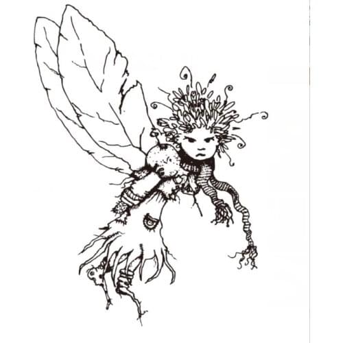 Angel Girl Transparent Clear Stamps for DIY Scrapbooking/Card Making/Kids Christmas Fun Decoration Supplies ST0061