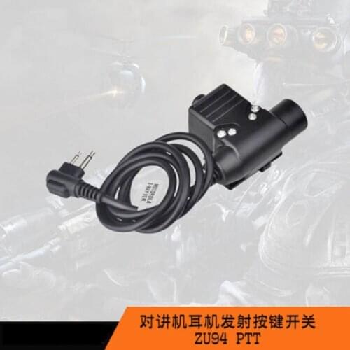 Tactical Push To Talk U94 PTT Military Version Interphone Headset Button Z113