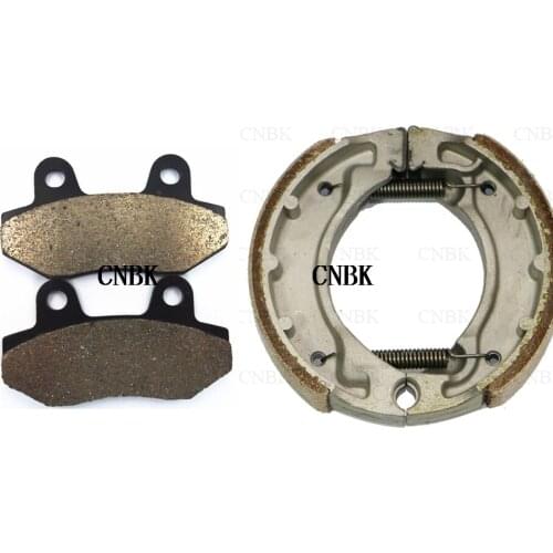 Brake Pads Shoe Drum Set for CPI Bravo 50 125 2012 (Scooter) Front Rear Scooter