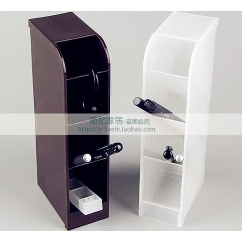 2016 New Creative office desktop boxes penholder pen stationery storage box