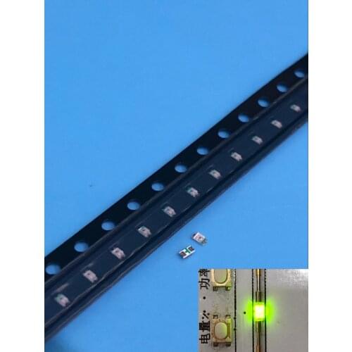 3000pcs/lot SMD 0603 led Super Bright green Water Clear LED Light Diode 0603 smd led Green diodes 1.6*0.8*0.4mm Free Shipping