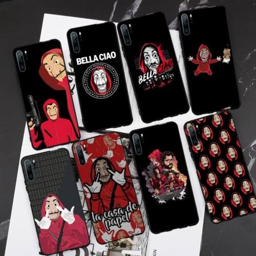 La casa de papel TV Phone Case For Huawei P20 P30 P40 lite Pro P Smart 2019 Mate 10 20 Lite Pro Nova 5t