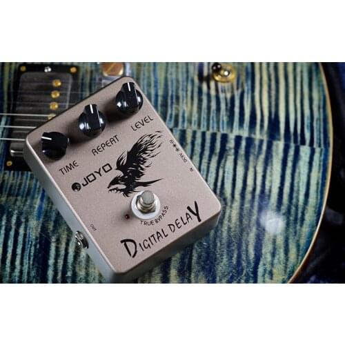Joyo JF-08 Digital Delay Guitar Effect Pedal with Free Pedal Case