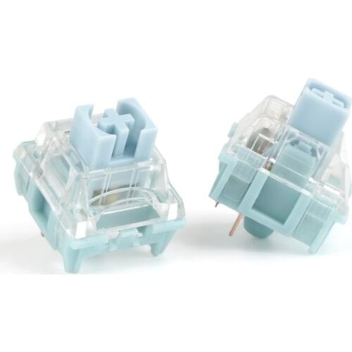 TTC silent blur white keyswitch, mechanical keyboard, comfortable and smooth