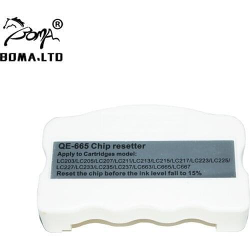 LC203 LC205 LC207 LC209 LC213 LC215 LC217 LC219 For Brother MFC-J4620DW MFC-J5520DW MFC-J4420DW MFC-J4320DW MFC-J5720DW QE-665