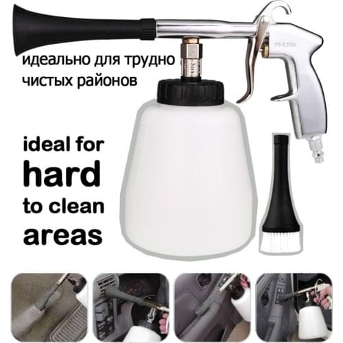 Car Wash for Pressure Washer Interior Cleaning Machine Blowing Dust Deep Cleaning Gun With Brush High Pressure