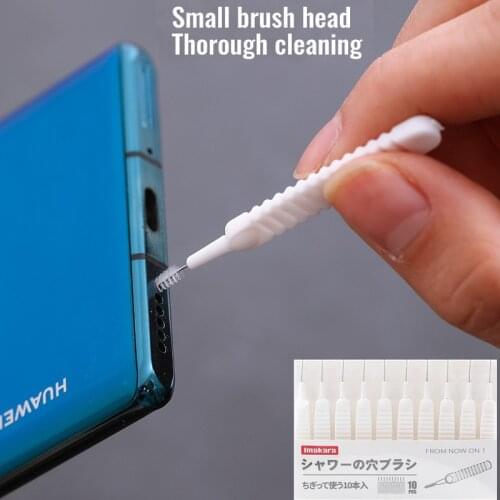 Shower Head Cleaning Brush Nozzle Spout Brush Small Hole Drill Brushes Cleaning Appliances Bathroom Home Accessories Gadgets