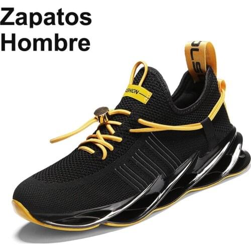 New Profession Running Shoes for Men Damping Blade Cushioning Sport Shoes Fast Run Shoes Athletic Sneakers Zapatillas zapatos