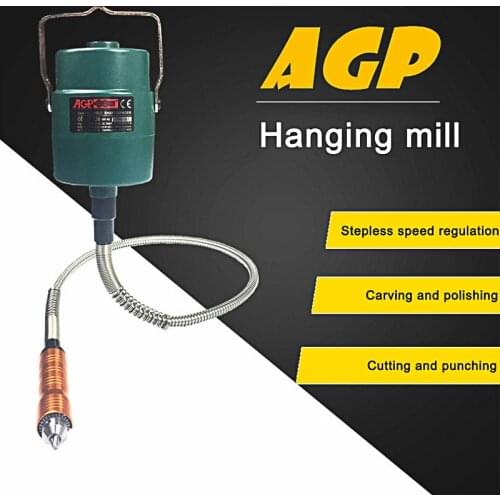 Hanging Carving Drilling Engraving Suspension Flexible Mill Jade Jewelry Shaft Root Carved Chuck Handle Drill Polishing Motor