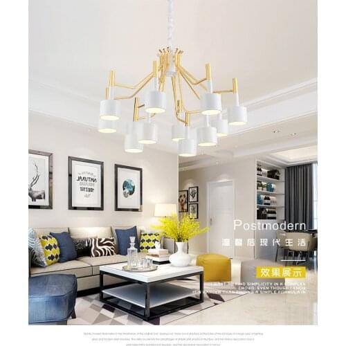 Post-modern lamps, bedroom, creative personality, dining room, chandelier, villa designer, atmosphere, luxury, living room
